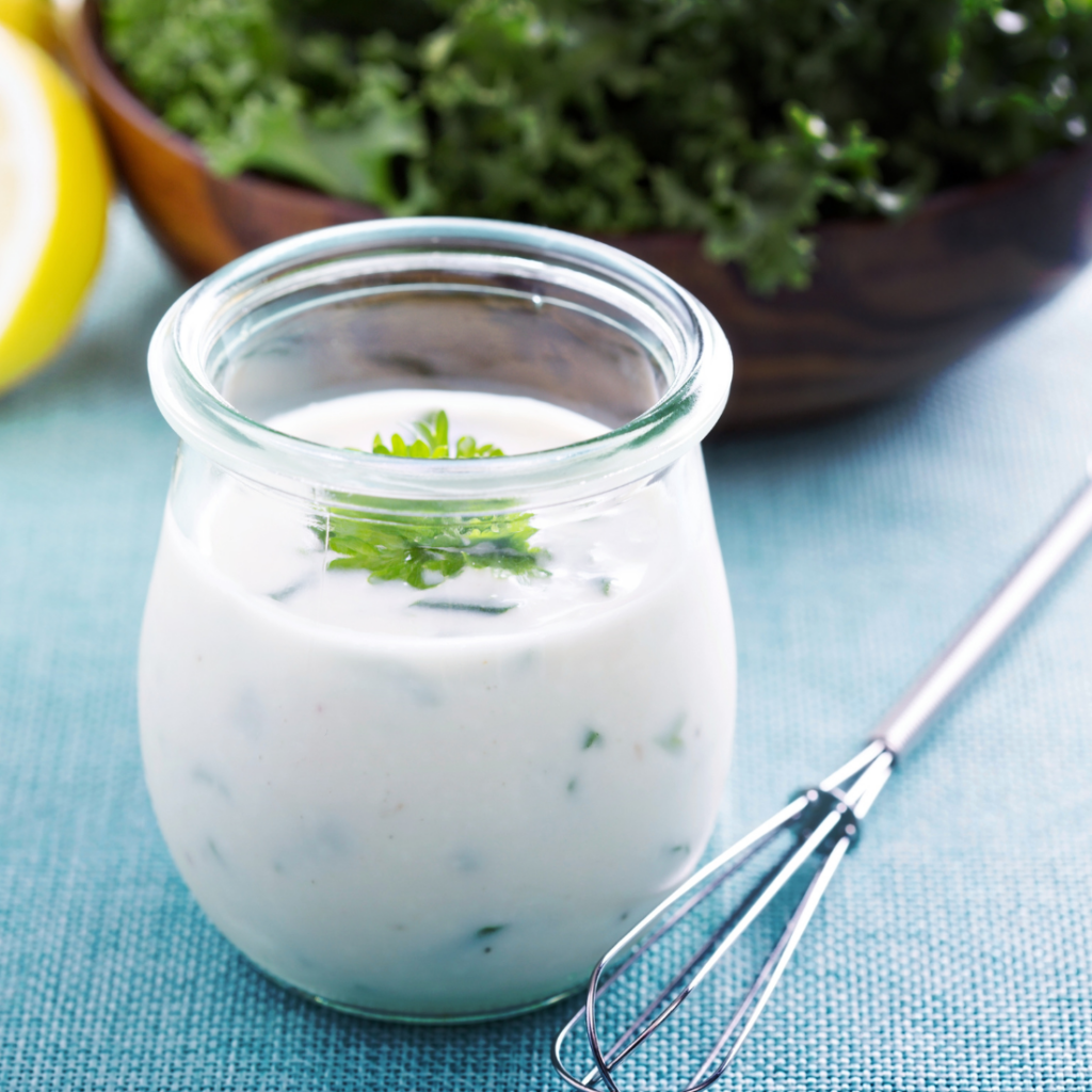 Sahnige Salatsauce
