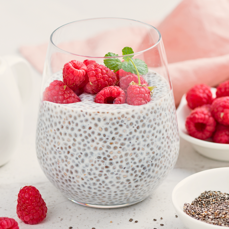 Chia-Kokos-Pudding